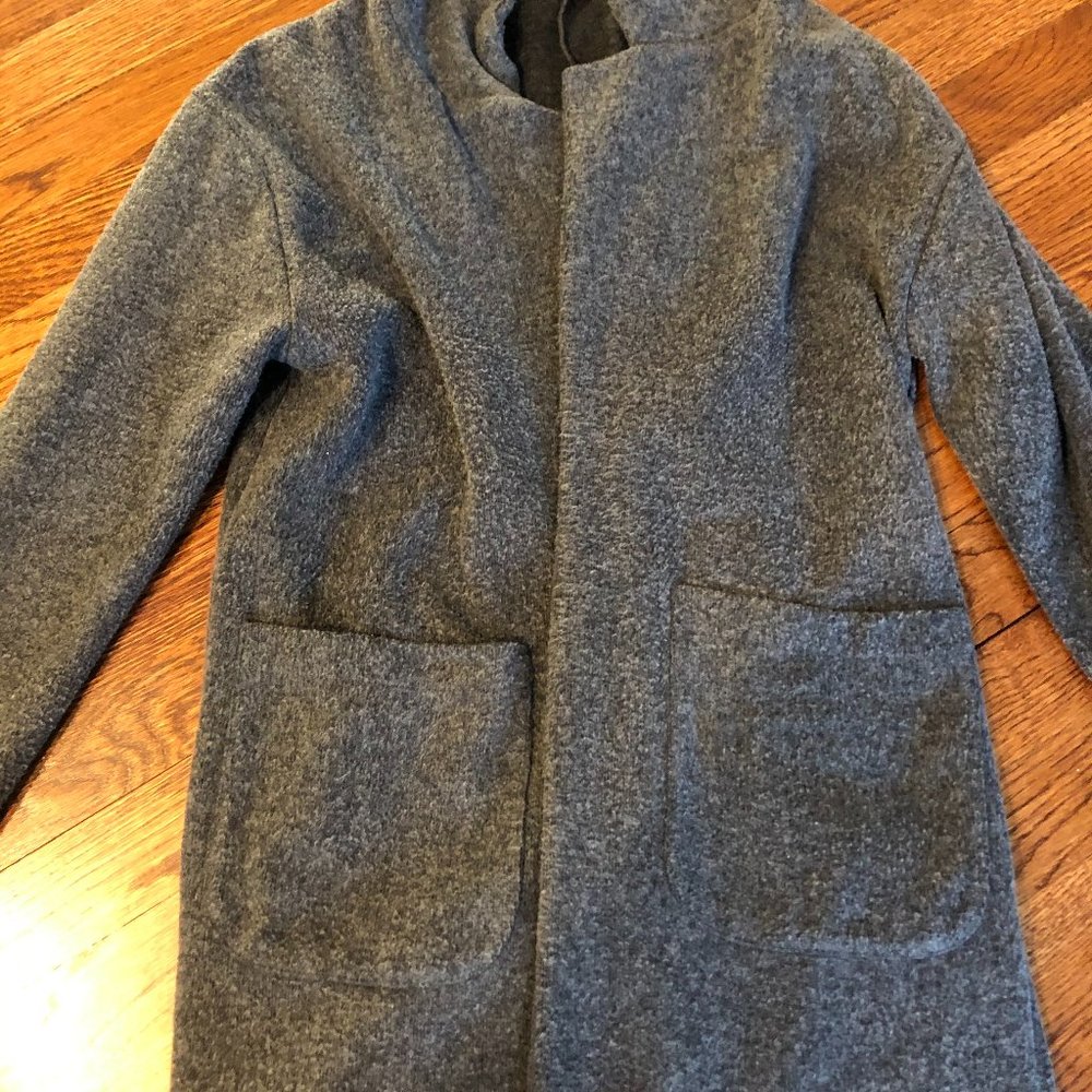 Dark grey zara thick cardigan